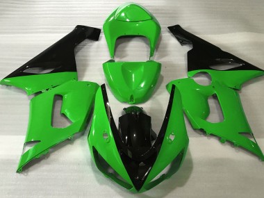 05-06 Gloss Green & Black ZX6R Fairings