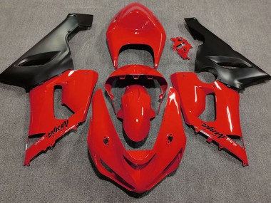 05-06 Gloss Red ZX6R Fairings