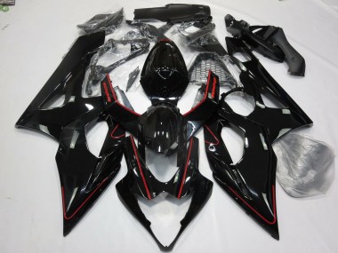 05-06 Gloss Red and Black GSXR 1000 Fairings