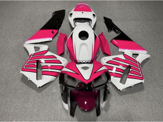 05-06 Pink and White Wings CBR600RR Fairings