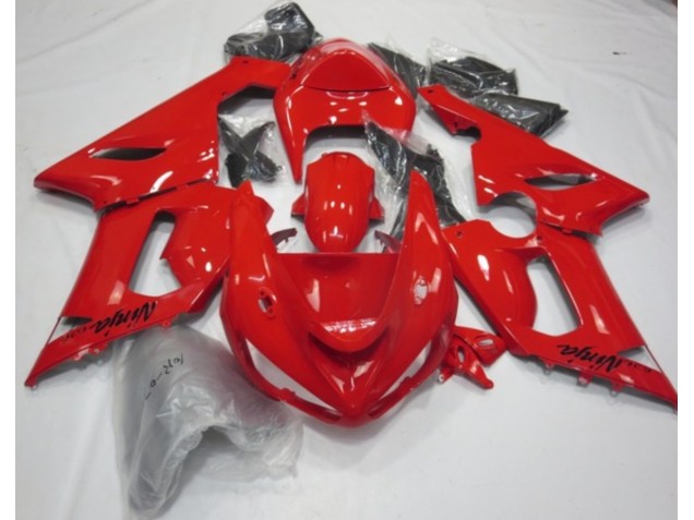 05-06 Red Gloss ZX6R Fairings