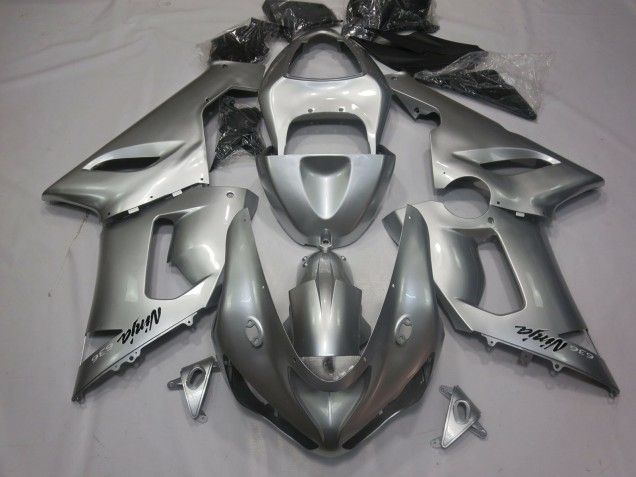 05-06 Silver ZX6R Fairings