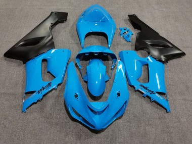 05-06 Vibrant Blue ZX6R Fairings