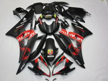 06-07 Abarth Matte Black R6 Fairings