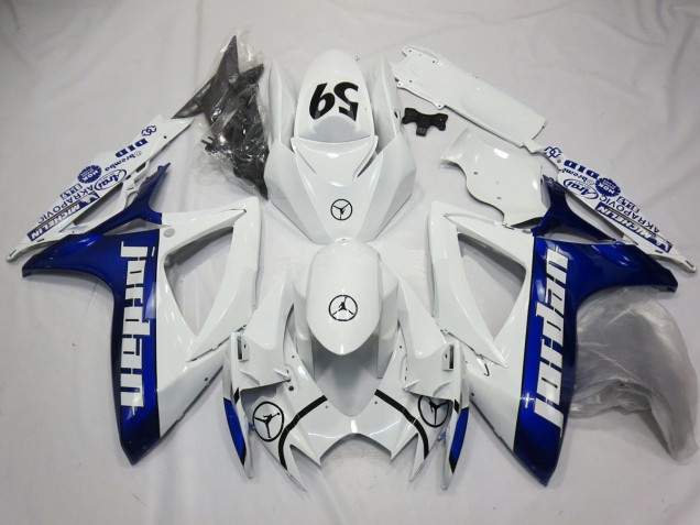 06-07 Blue Jordan GSXR 600-750 Fairings