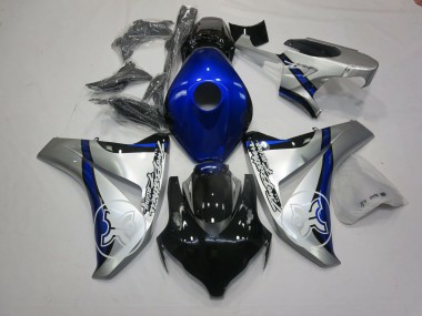 06-07 Blue and Silver TBR CBR1000RR Fairings