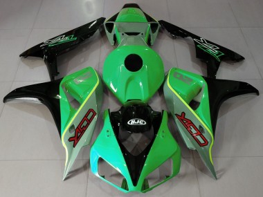 06-07 Gloss Green and Black CBR Style CBR1000RR Fairings