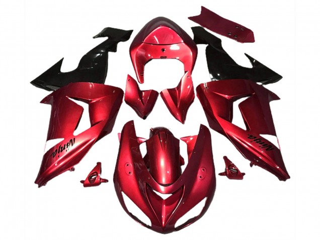 06-07 Gloss Red ZX10R Fairings