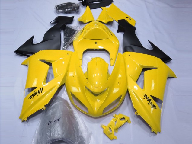 06-07 Gloss Yellow ZX10R Fairings