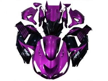 06-11 Gloss Purple and Black ZX14R Fairings