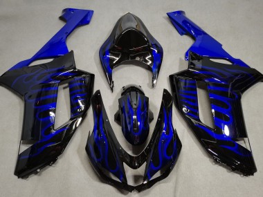 07-08 Blue Flame ZX6R Fairings