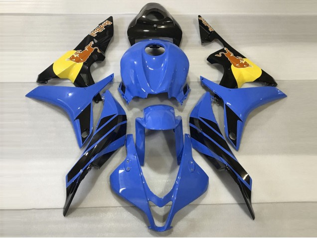 07-08 Blue & Orange Bull CBR600RR Fairings