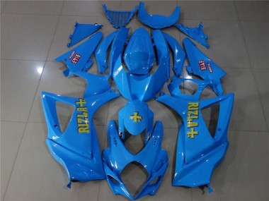 07-08 Blue Rizzla 07-08 GSXR 1000 Fairings