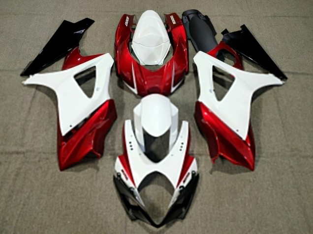 07-08 Custom Design Red GSXR 1000 Fairings