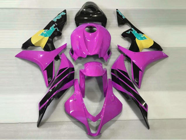 07-08 Pink & Teal Bull CBR600RR Fairings