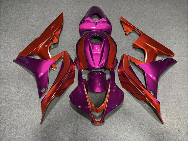 07-08 Red & Violet CBR600RR Fairings