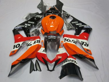 07-08 Vibrant Orange Repsol CBR600RR Fairings