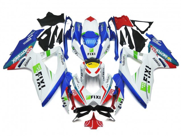 08-10 FIXI Custom GSXR 600-750 Fairings