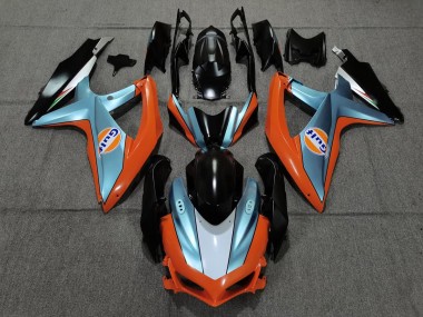 08-10 Matte Gulf GSXR 600-750 Fairings