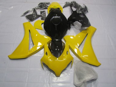 08-11 Clear Yellow and Black CBR1000RR Fairings