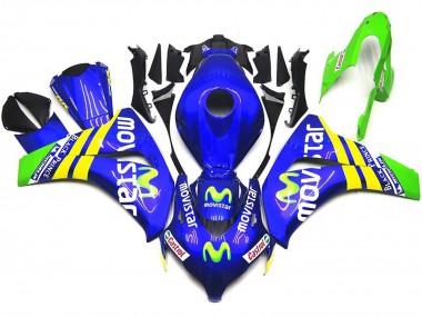 08-11 Vibrant MoviStar CBR1000RR Fairings