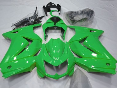 08-12 Gloss Green Ninja 250 Fairings