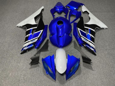 08-16 Blue Black and White OEM Style R6 Fairings