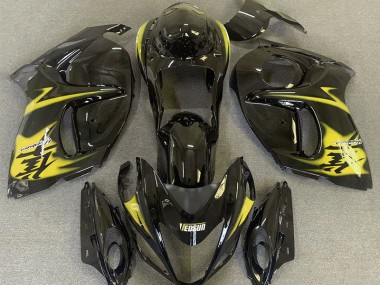 08-20 Gloss Black & Yellow GSXR 1300 Hayabusa Fairings