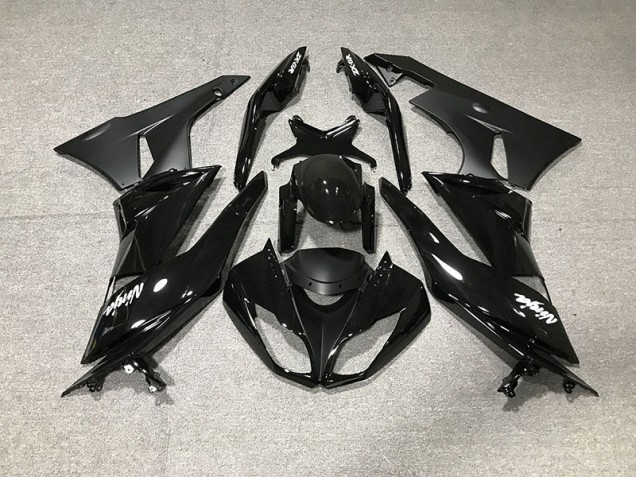 09-12 Gloss Black ZX6R Fairings