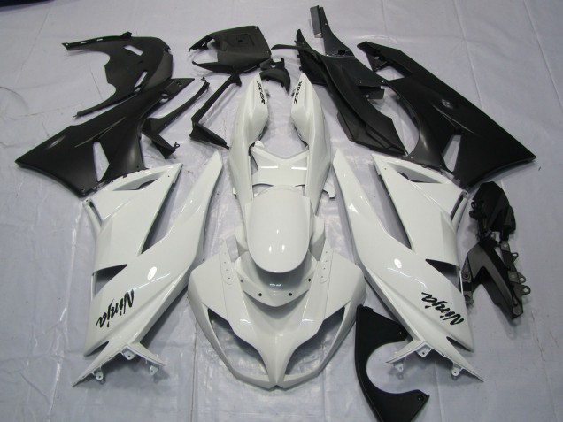 09-12 Gloss White ZX6R Fairings