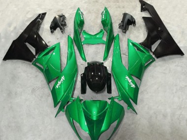 09-12 Vibrant Green Gloss ZX6R Fairings