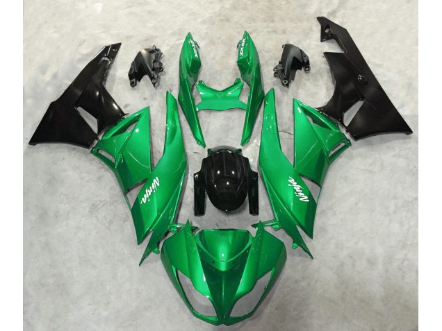 09-12 Vibrant Green Gloss ZX6R Fairings