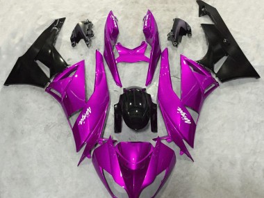 09-12 Vibrant Pink Gloss ZX6R Fairings