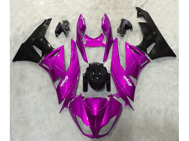 09-12 Vibrant Pink Gloss ZX6R Fairings