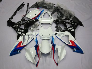 09-14 Alien Blue and White S1000RR Fairings