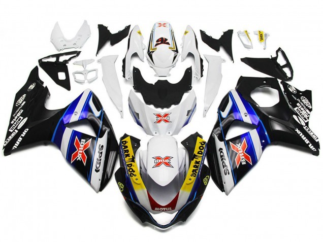 09-16 Custom SPIDI Dark Dog GSXR 1000 Fairings