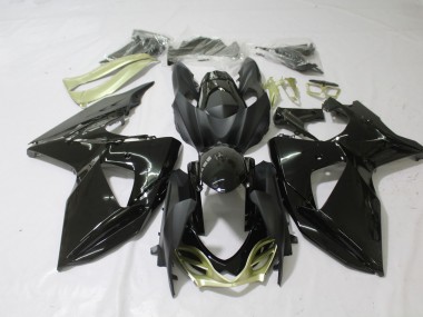 09-16 Gloss Black Matte Silver GSXR 1000 Fairings