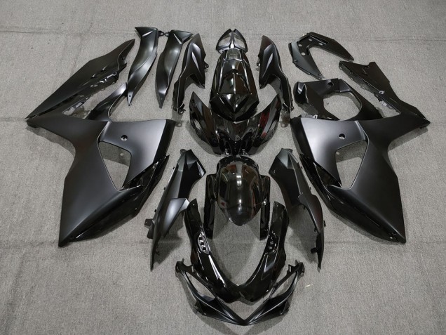 09-16 Gloss and Matte Black Style GSXR 1000 Fairings