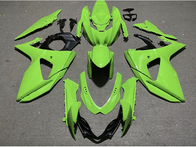 09-16 High Gloss Green GSXR 1000 Fairings