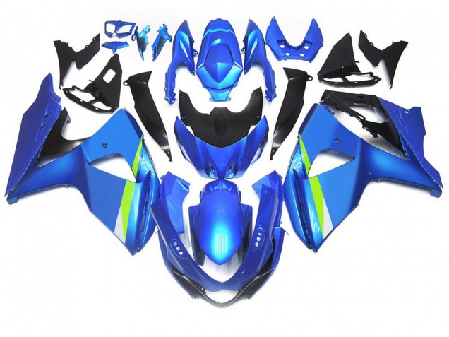 09-16 Matte Blue GSXR 1000 Fairings