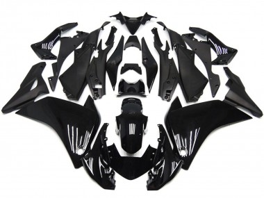 11-14 Gloss Black Red R CBR250RR Fairings