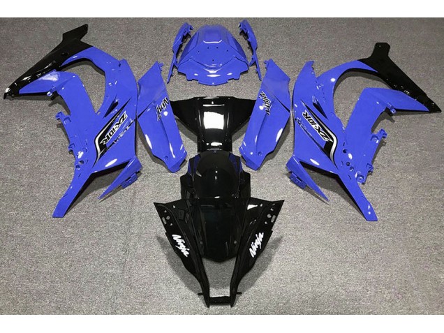 11-15 Gloss Blue & Logos ZX10R Fairings