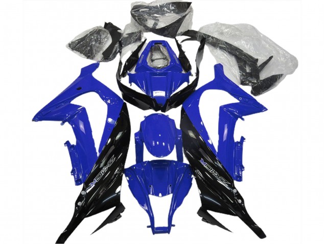 11-15 Gloss Blue and Black ZX10R Fairings