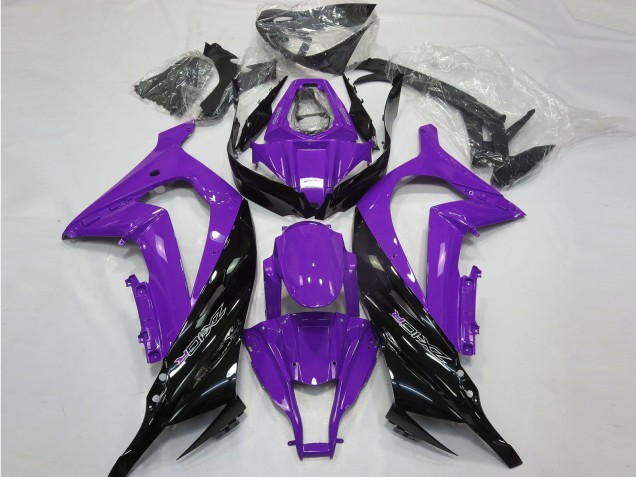 11-15 Gloss Purple and Black ZX10R Fairings