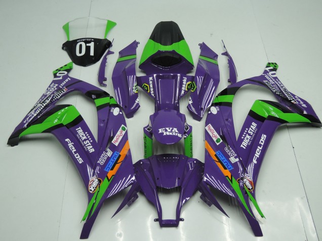 11-15 OEM Style Purple ZX10R Fairings