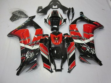 11-15 Red Black Special ZX10R Fairings