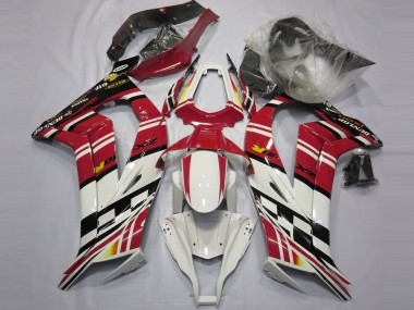 11-15 Red Black and White ZX10R Fairings