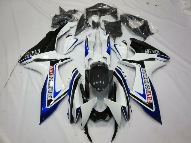 11-24 Black Rockstar GSXR 600-750 Fairings