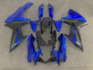 11-24 Blue Black and Grey GSXR 600-750 Fairings