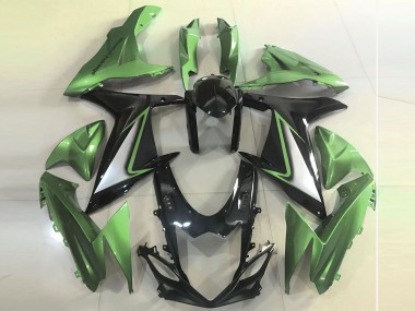 11-24 Gloss Green Edges GSXR 600-750 Fairings